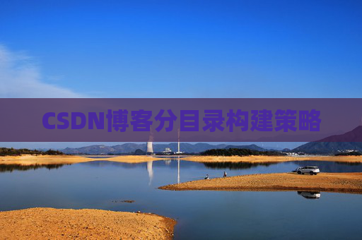 CSDN博客分目录构建策略